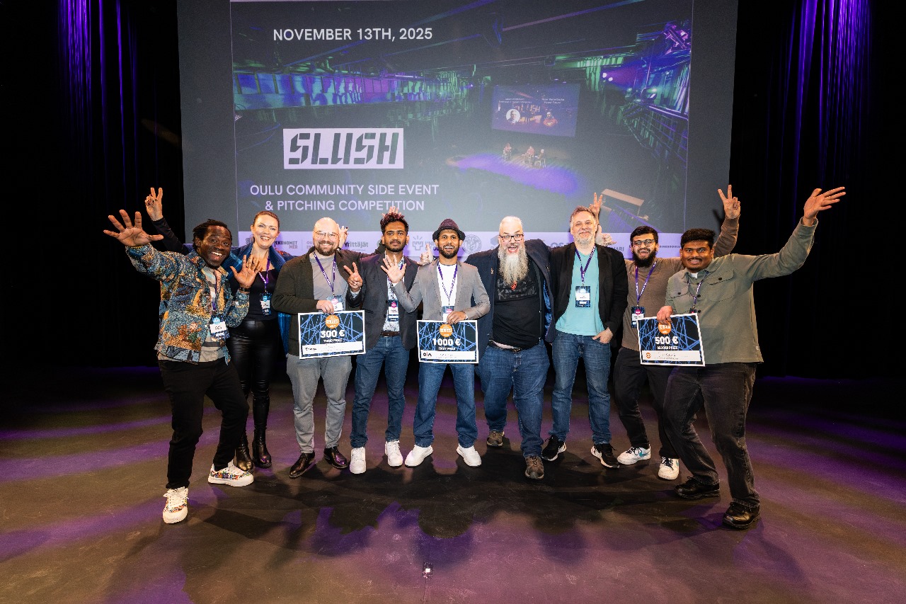 At Slush Oulu