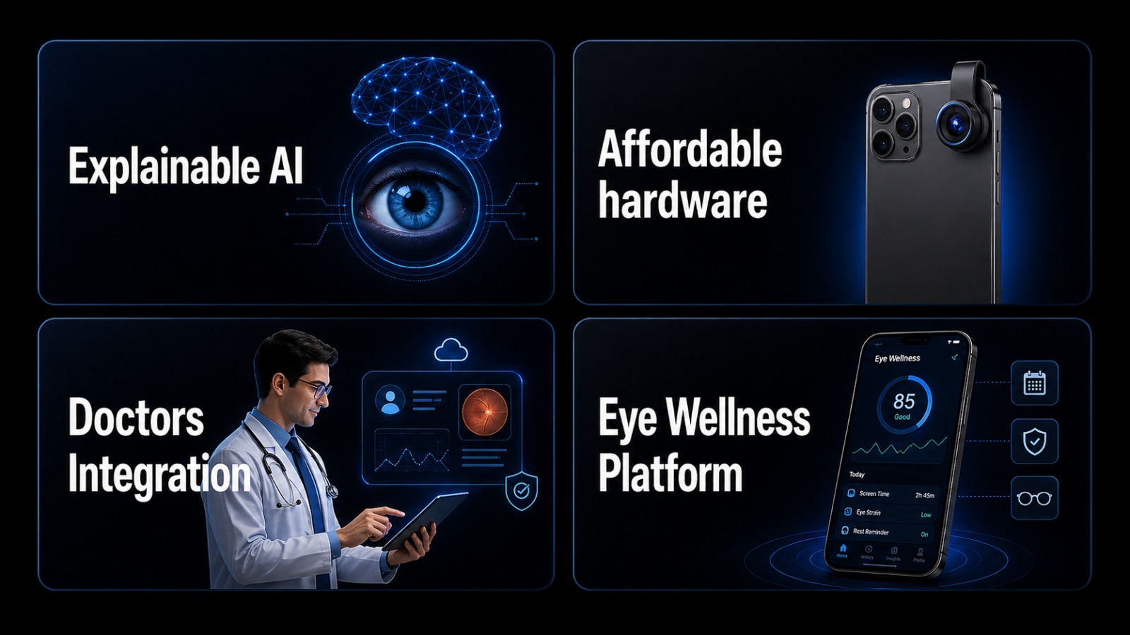 Explainable AI, Affordable Hardware, Doctors Integration